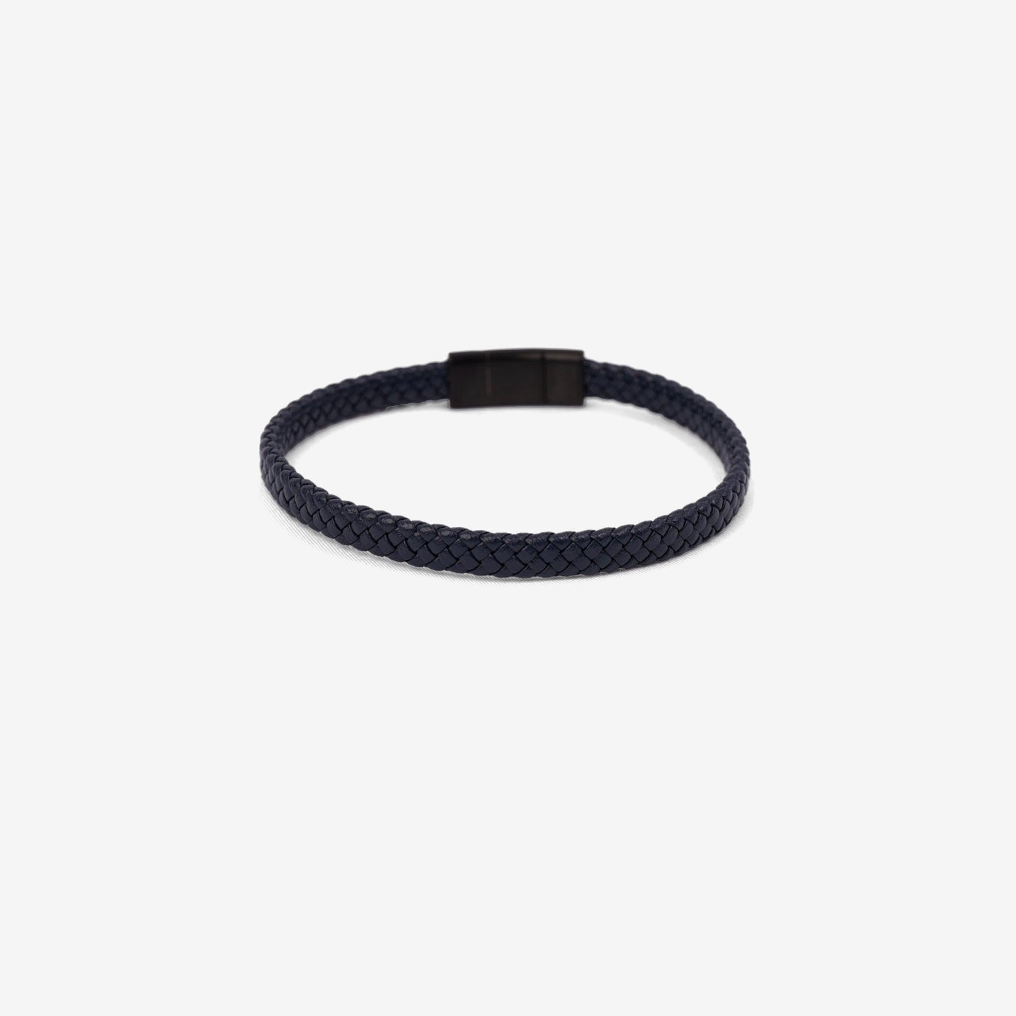 FARADA BRAIDED BRACELET FOR MEN - NAVY - Farada