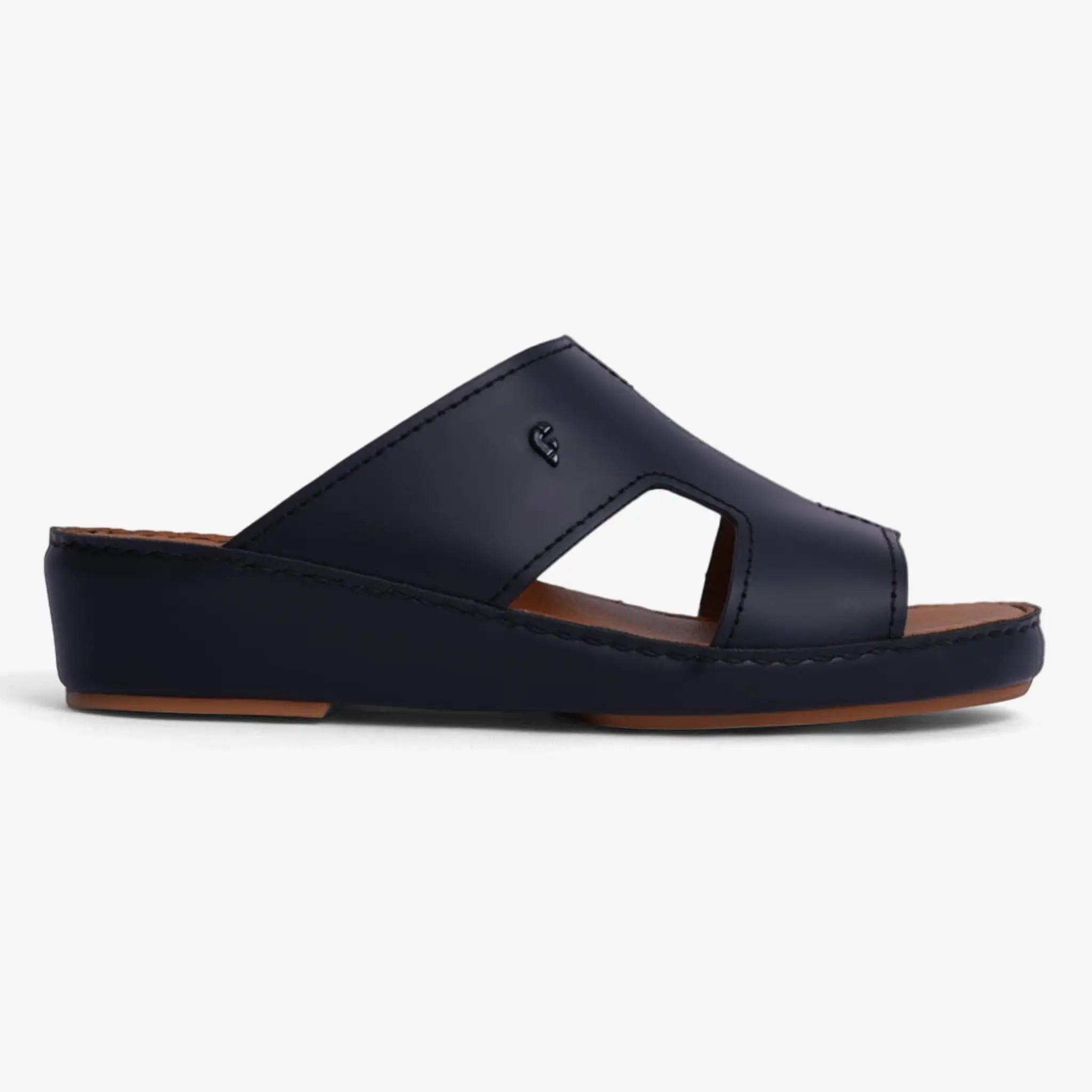 FARADA MENS DAVINCI BANI ARABIC SANDALS BLACK - Farada