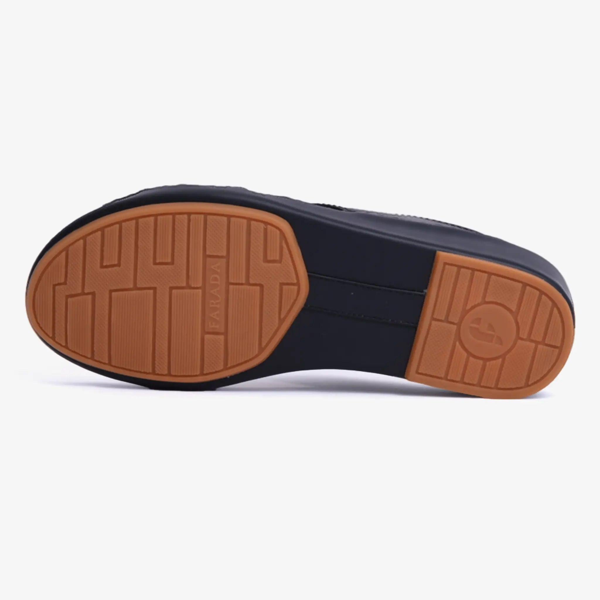 FARADA MENS DAVINCI BANI ARABIC SANDALS BLACK - Farada
