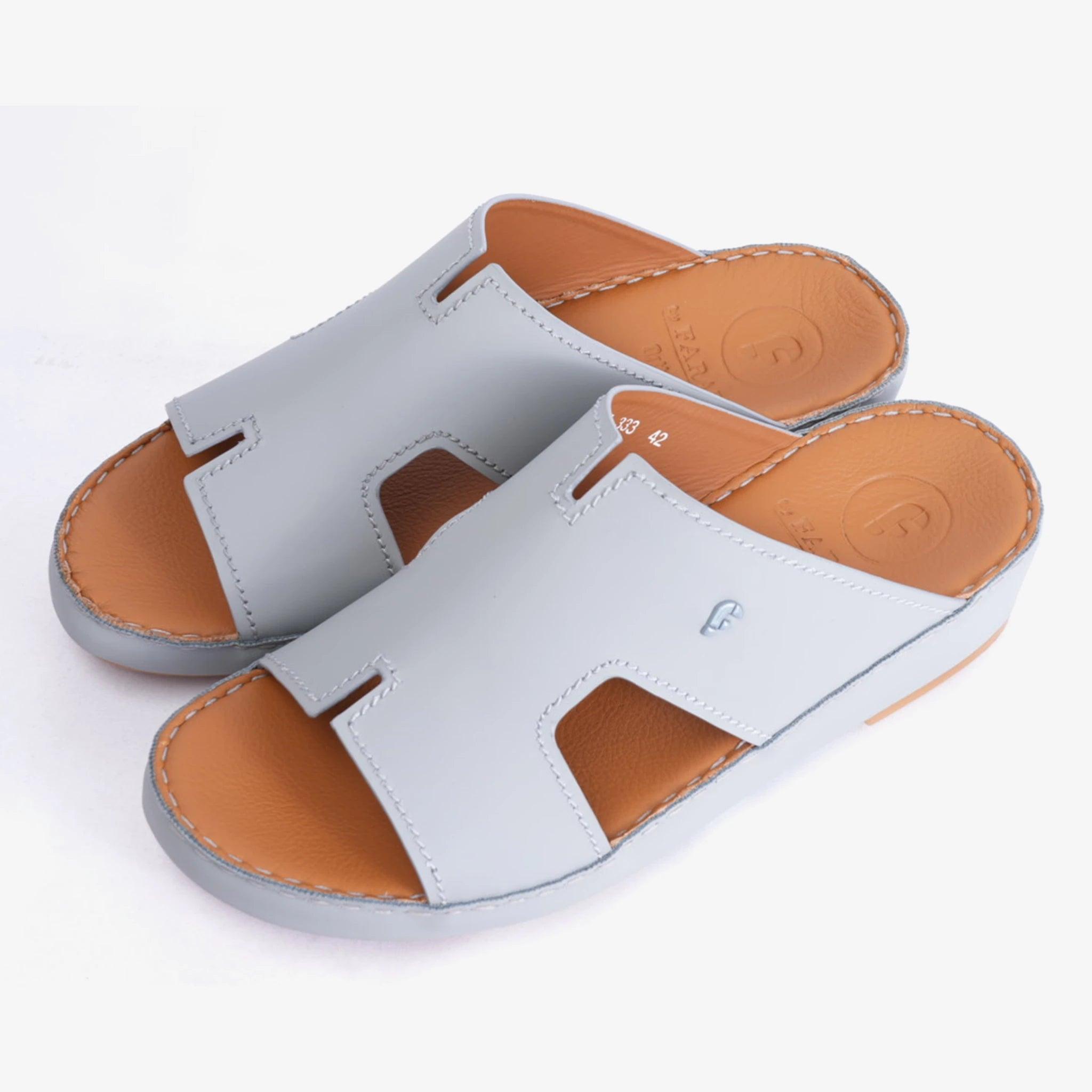 FARADA MENS DAVINCI BANI ARABIC SANDALS LIGHT SKY - Farada