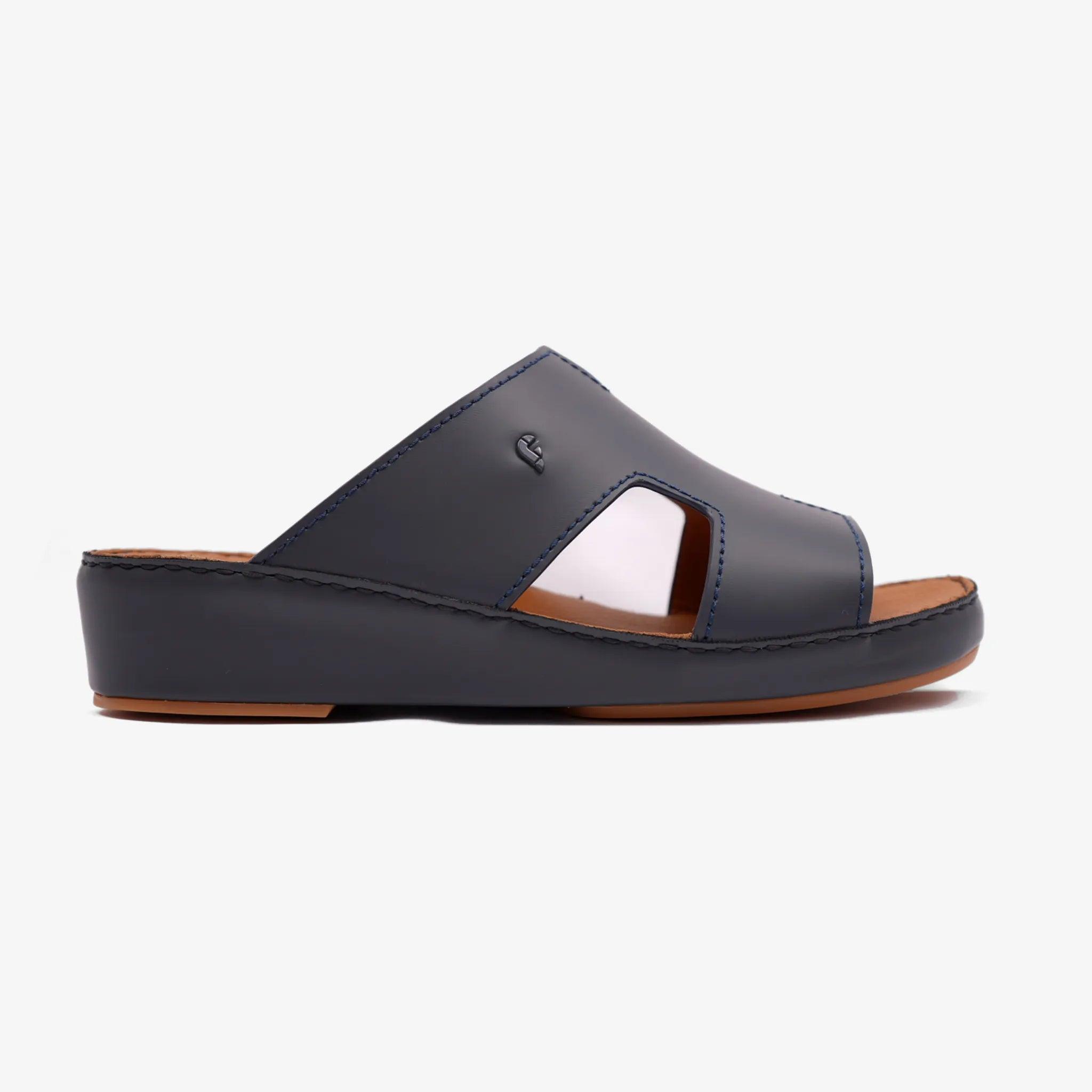 FARADA MENS DAVINCI BANI ARABIC SANDALS NAVY - Farada