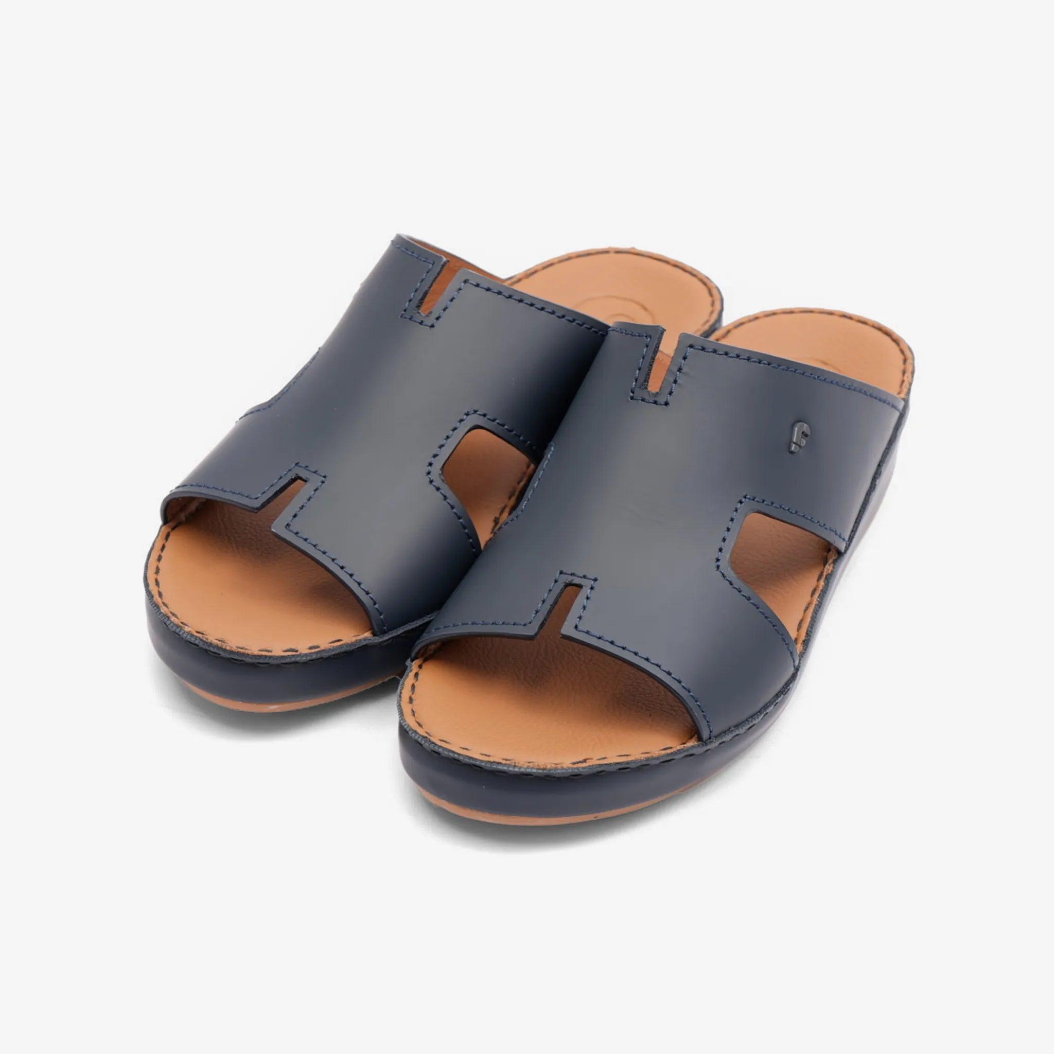 FARADA MENS DAVINCI BANI ARABIC SANDALS NAVY - Farada