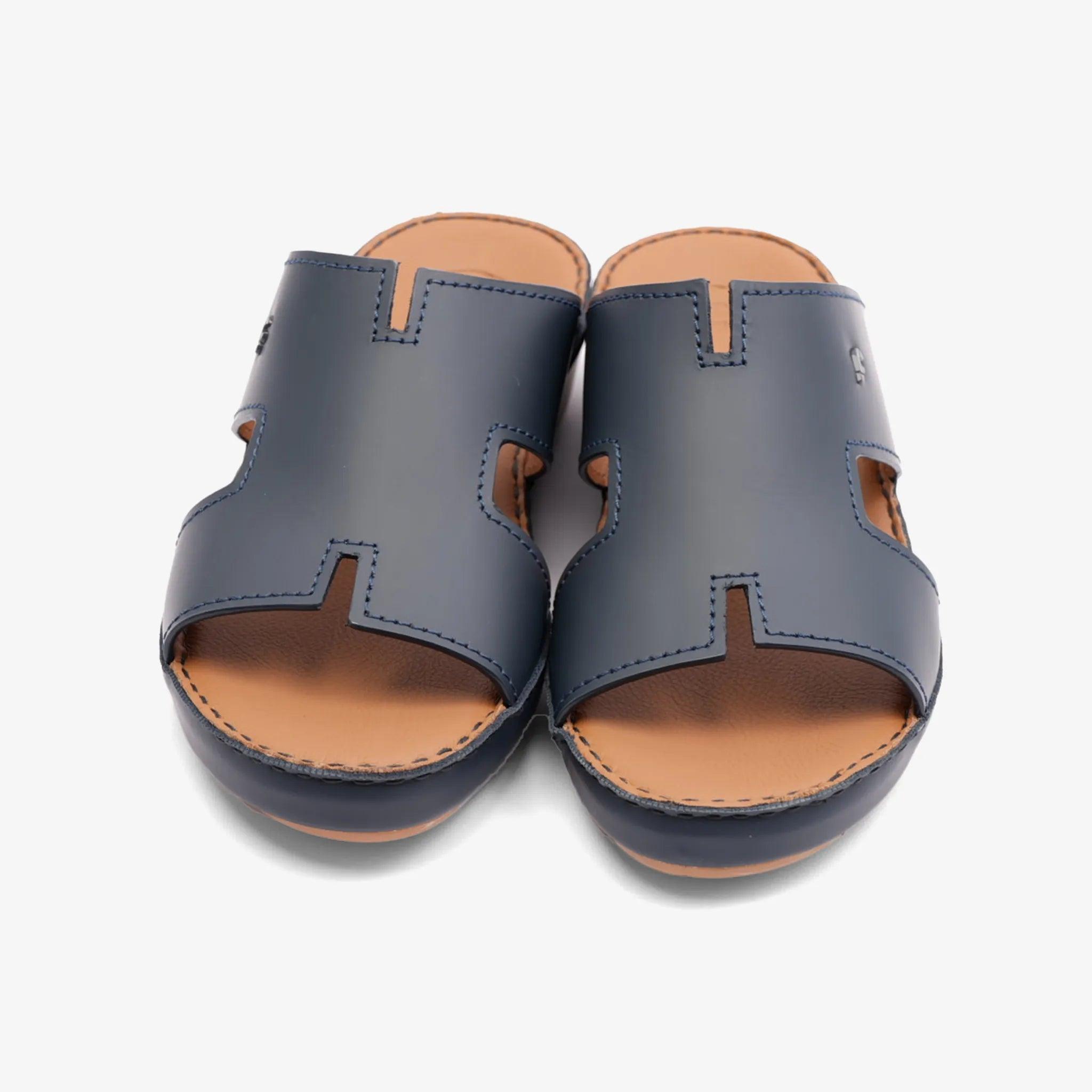 FARADA MENS DAVINCI BANI ARABIC SANDALS NAVY - Farada