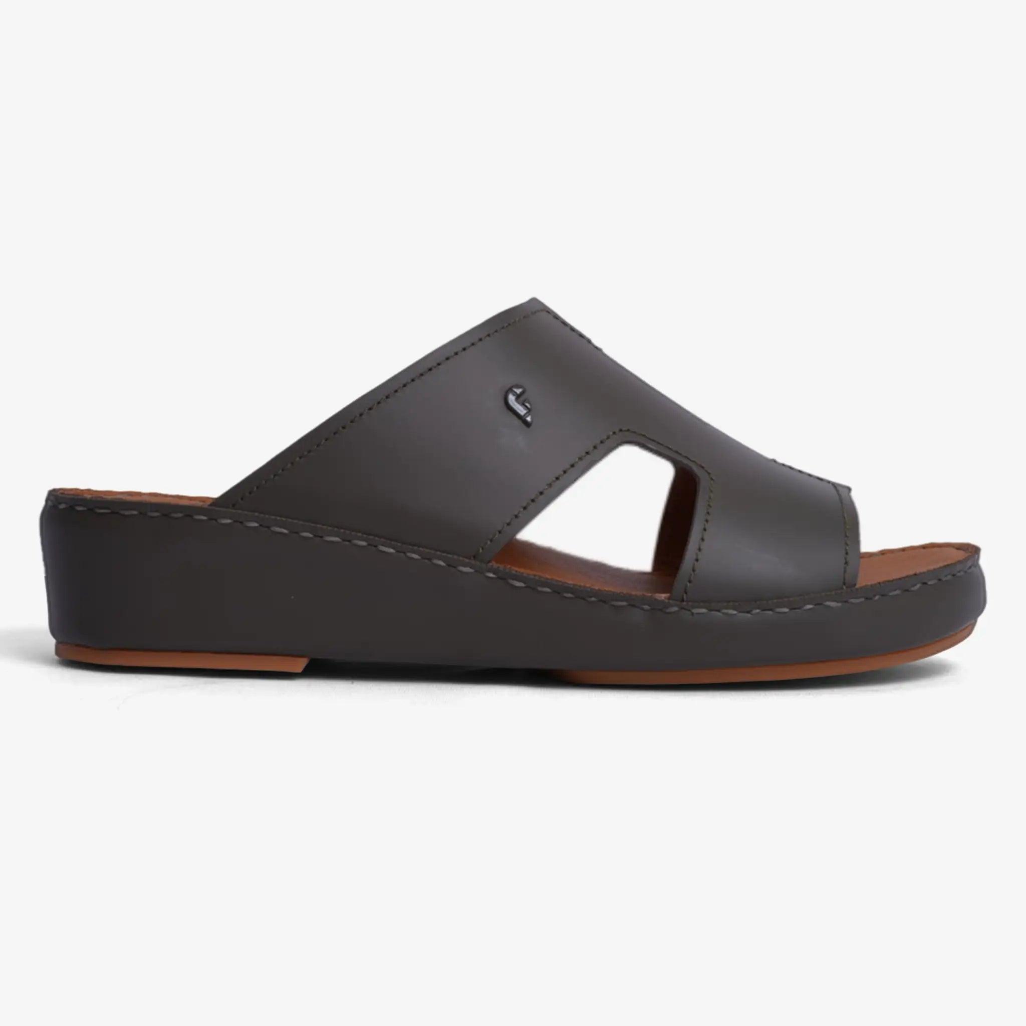FARADA MENS DAVINCI BANI ARABIC SANDALS OLIVE - Farada