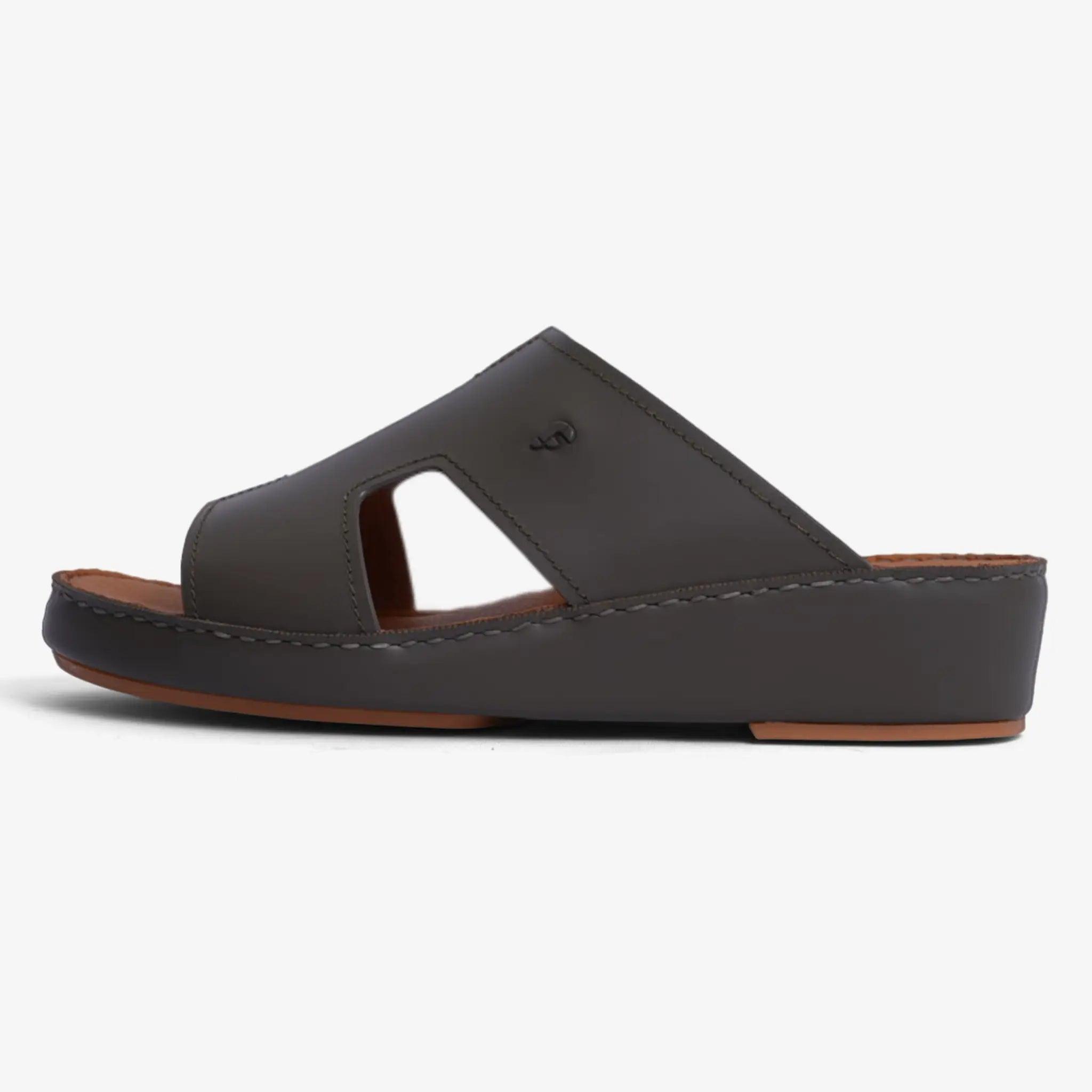 FARADA MENS DAVINCI BANI ARABIC SANDALS OLIVE - Farada