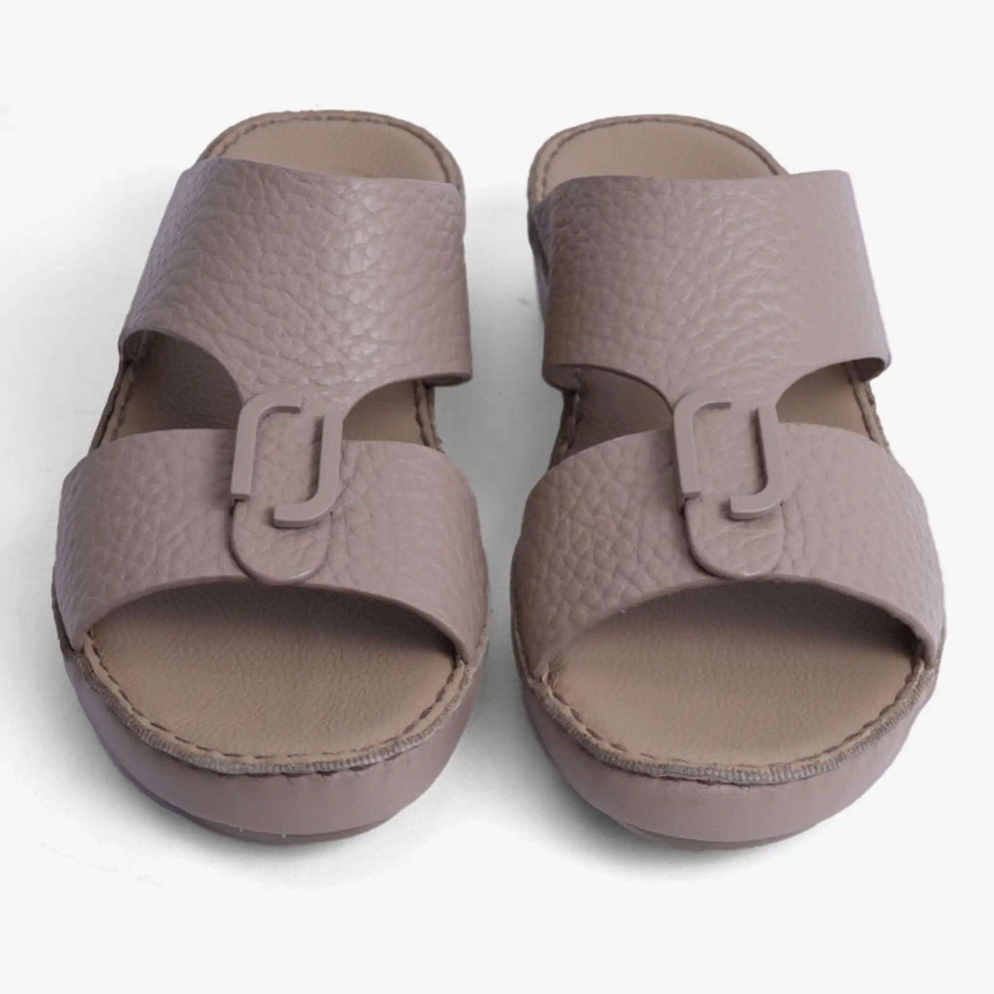 FARADA UNLINED HAMMERED ARABIC SANDALS DAVINCI SANTORINO - Farada