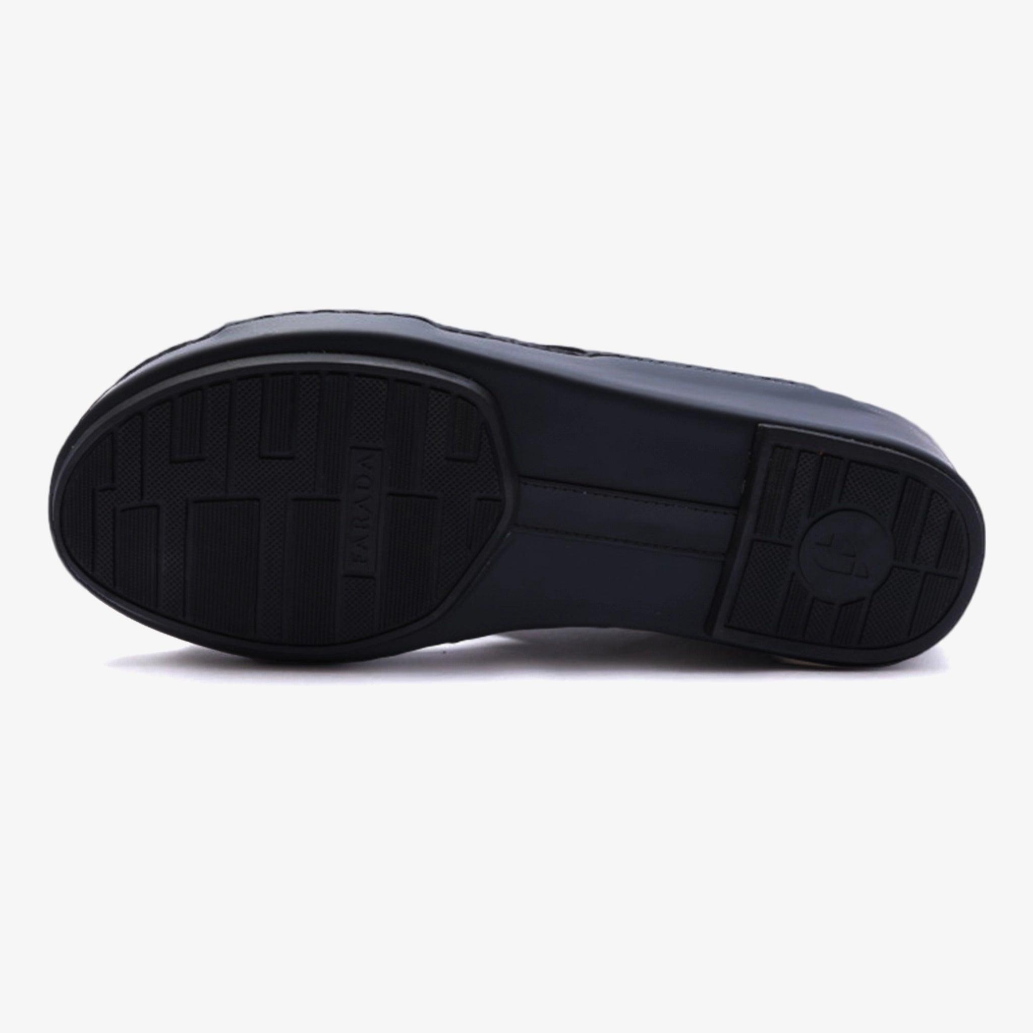 ROSSINI MENS FARADA ARABIC SANDALS BLACK - Farada