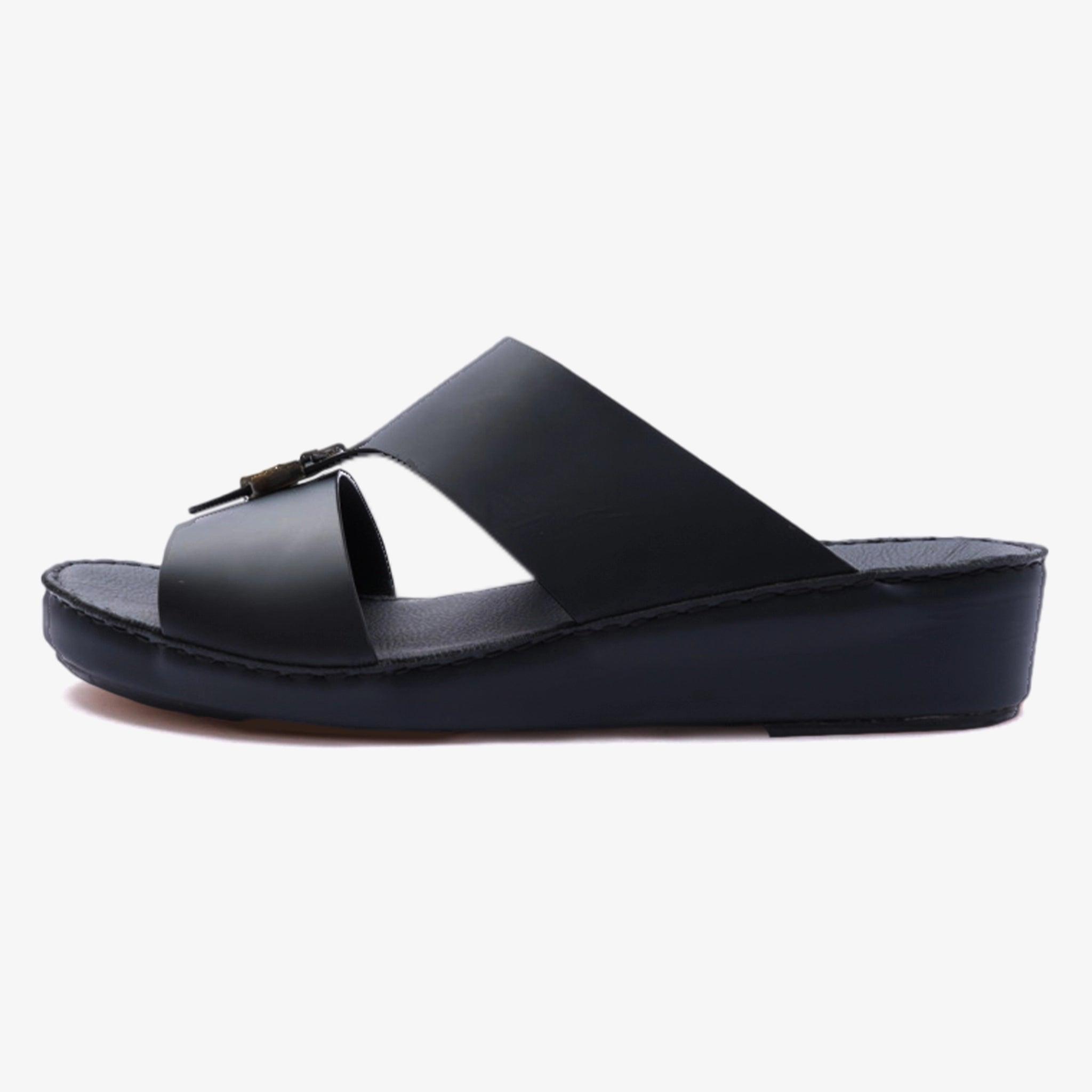 ROSSINI MENS FARADA ARABIC SANDALS BLACK - Farada