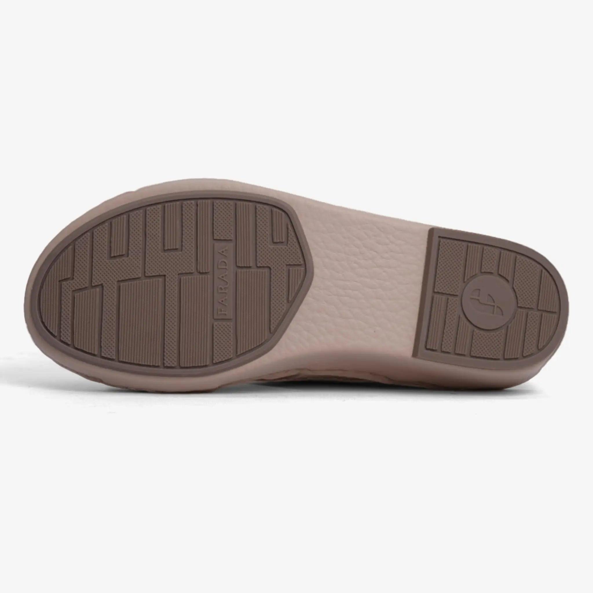 TRENDY UNLINED HAMMERED EINAUDI ARABIC SANDALS SAHARA - Farada