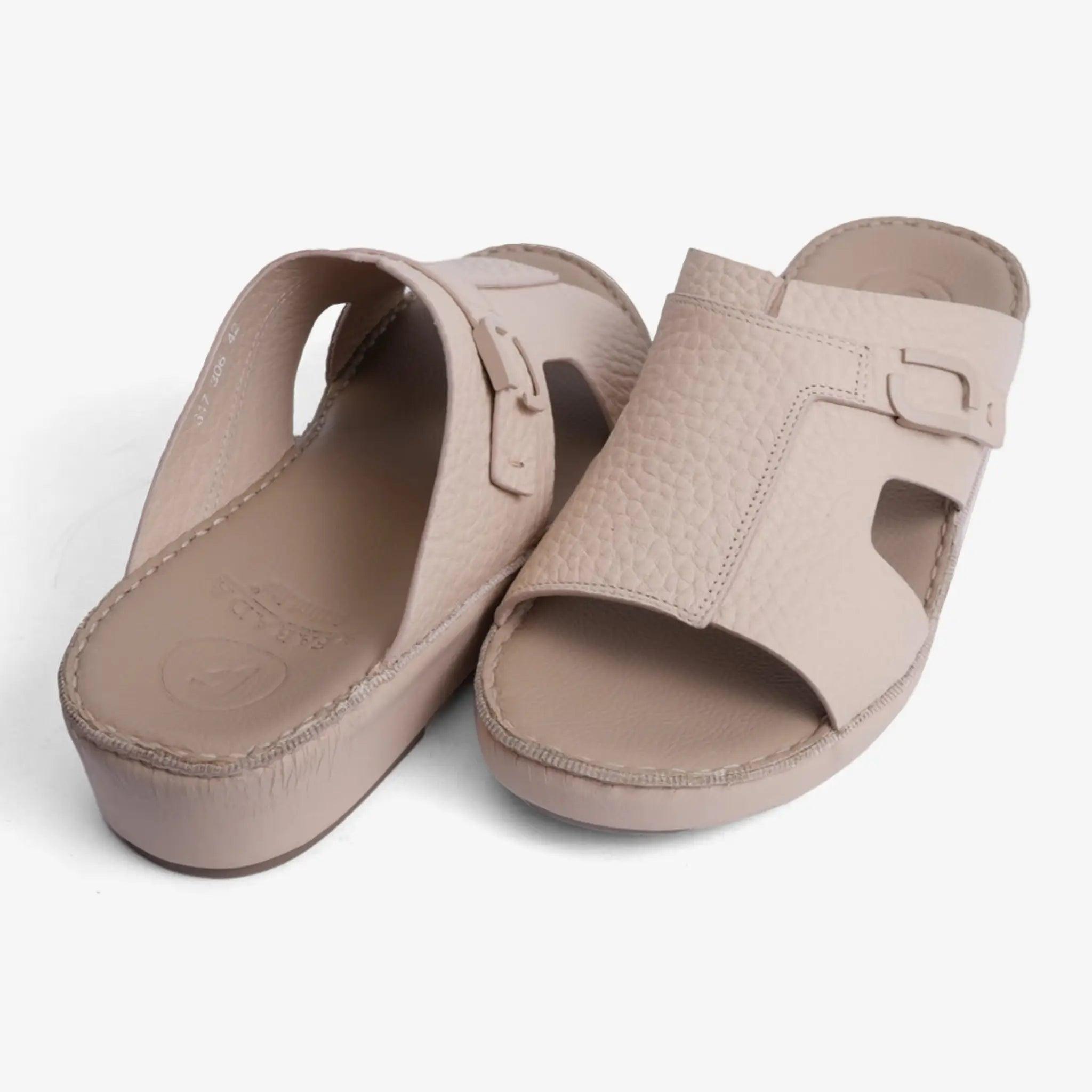 TRENDY UNLINED HAMMERED EINAUDI ARABIC SANDALS SAHARA - Farada