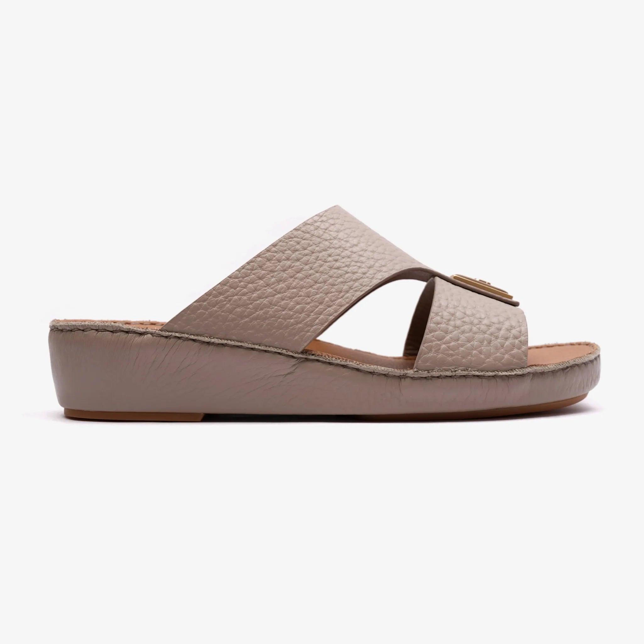 DAVINCI TIMELESS HAMMERED ARABIC SANDALS SANTORINI - Farada