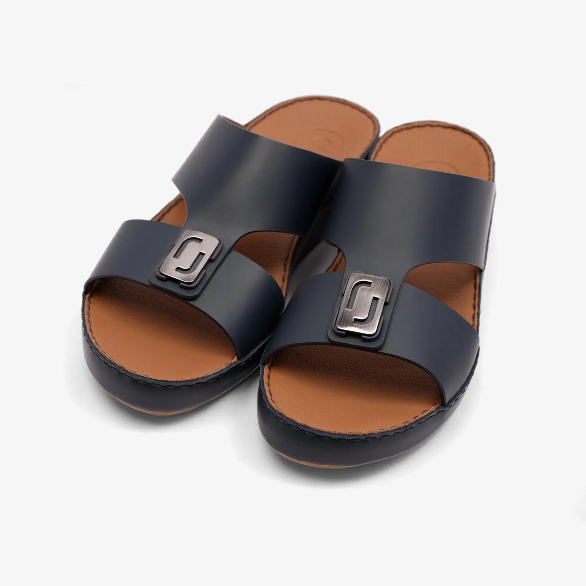 DAVINCI TIMELESS MATT ARABIC SANDALS NAVY - Farada