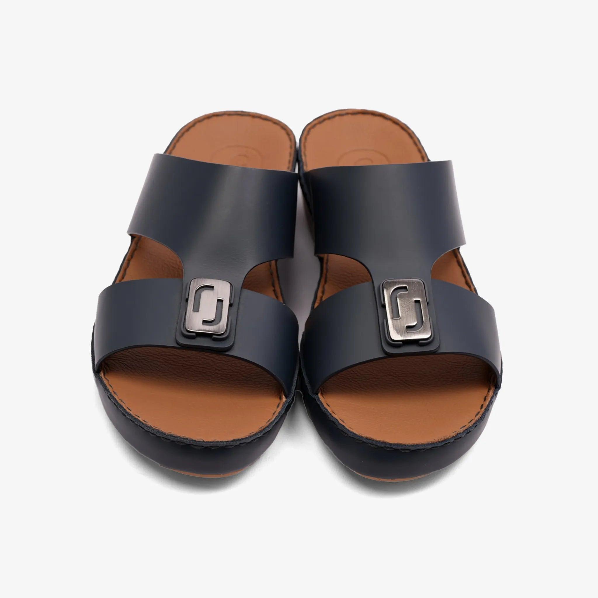 DAVINCI TIMELESS MATT ARABIC SANDALS NAVY - Farada