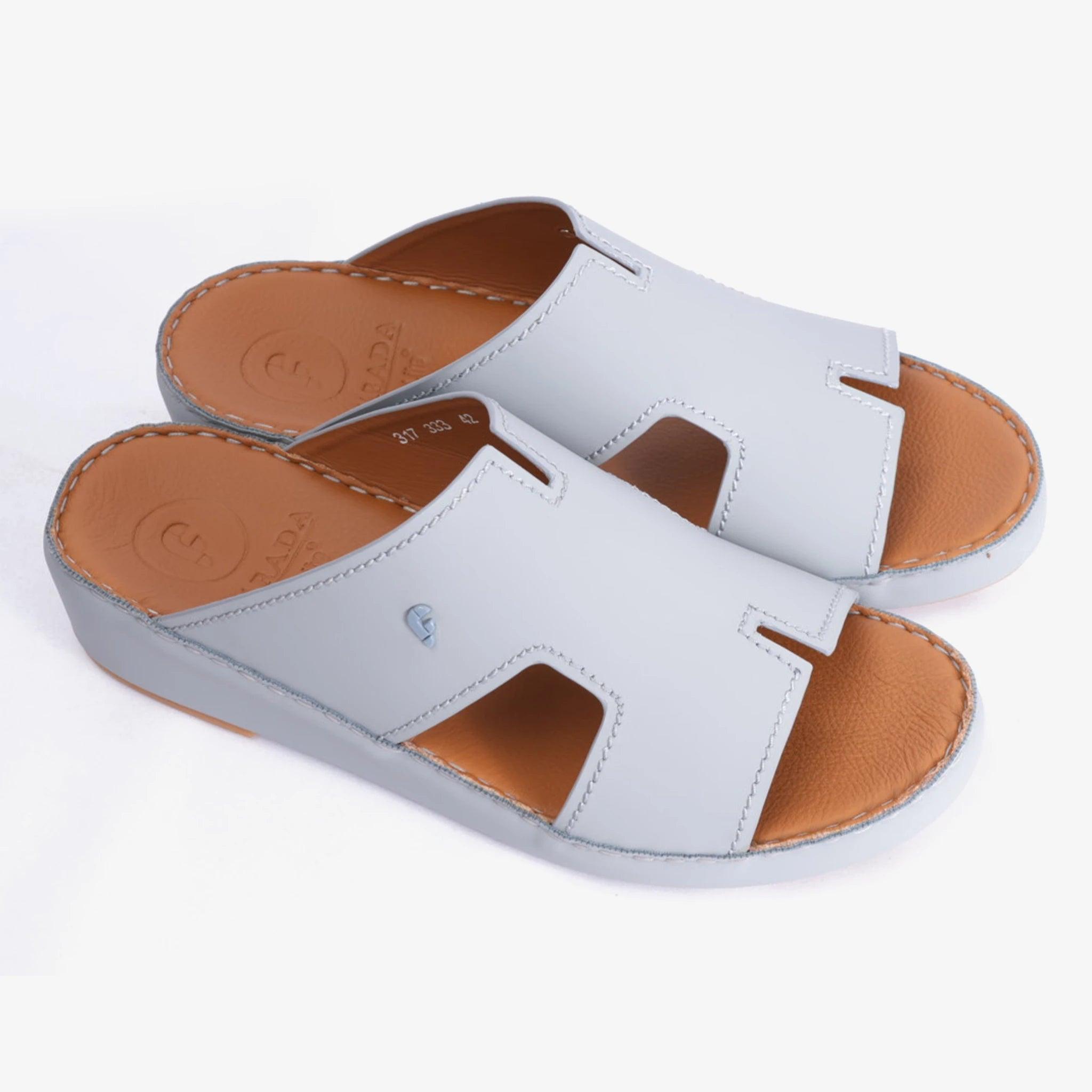 FARADA MENS DAVINCI BANI ARABIC SANDALS LIGHT SKY - Farada