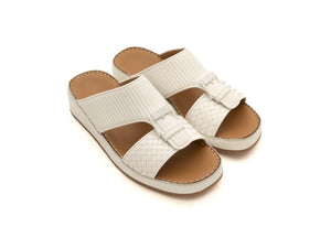 FARADA MILANO ARABIC SANDALS WHITE - Farada