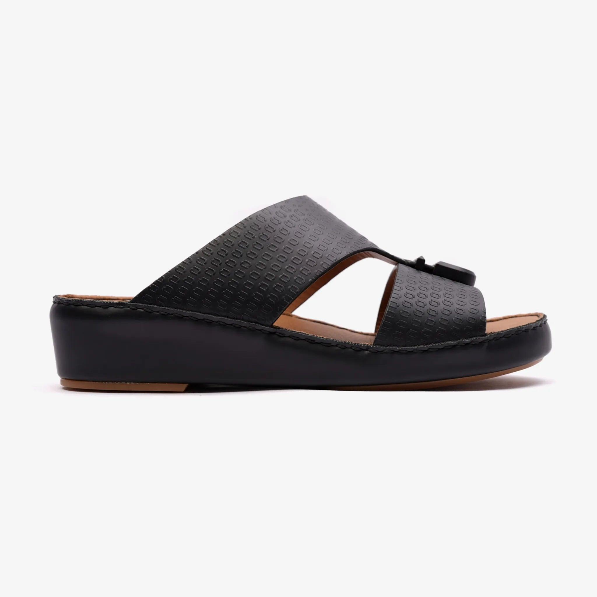 FARADA NEW STYLE ARABIC SANDALS BLACK - Farada