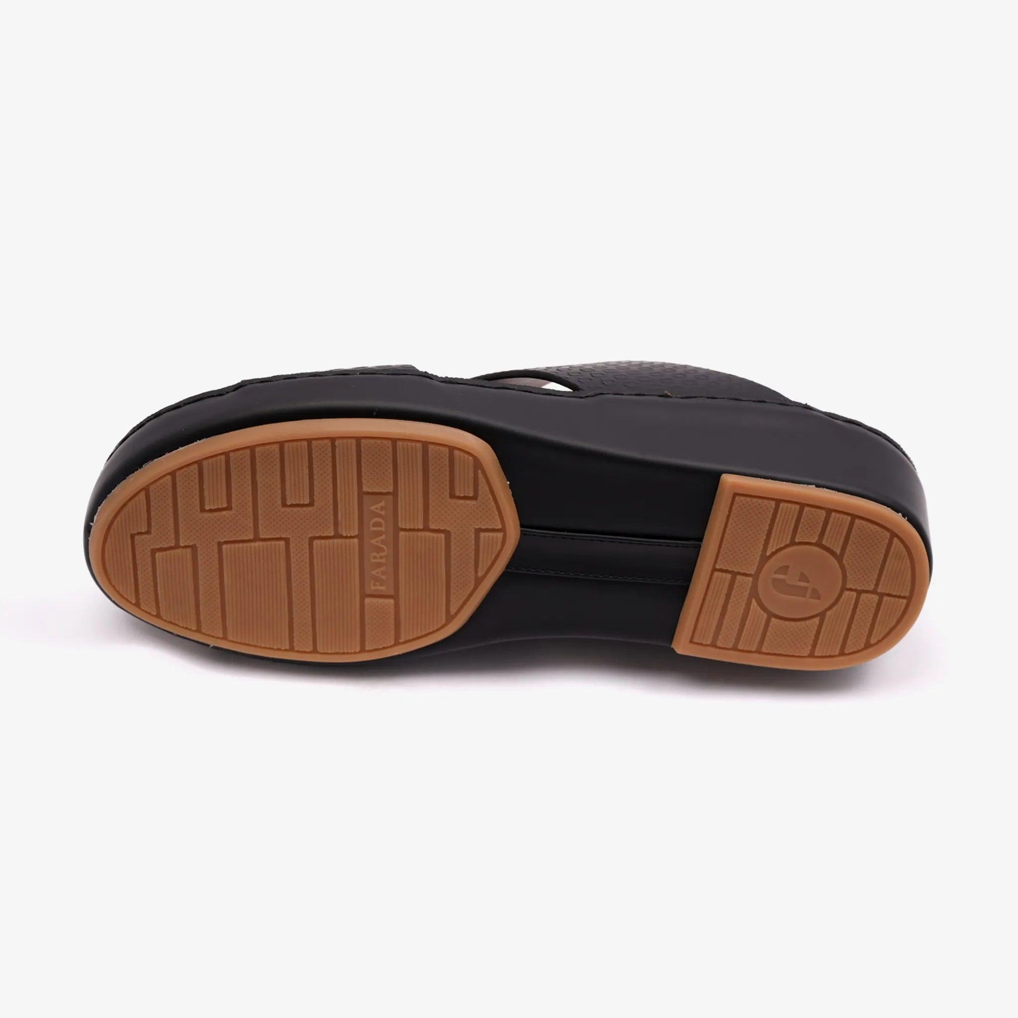 FARADA NEW STYLE ARABIC SANDALS BLACK - Farada