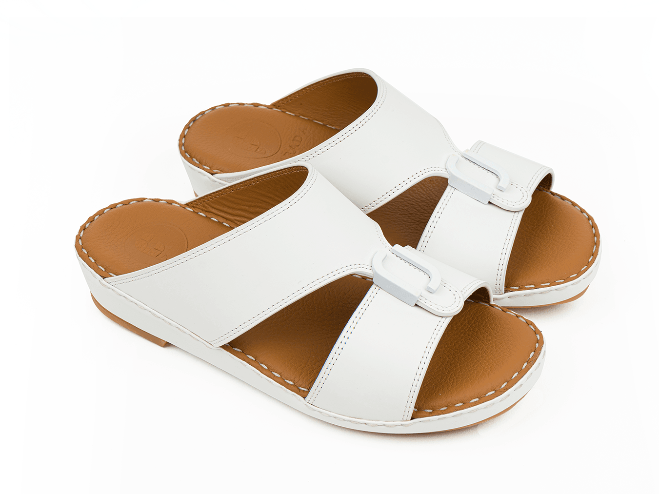 MATTE BOYS CLASSIC DAVINCI ARABIC SANDALS OPTICAL-WHITE - Farada