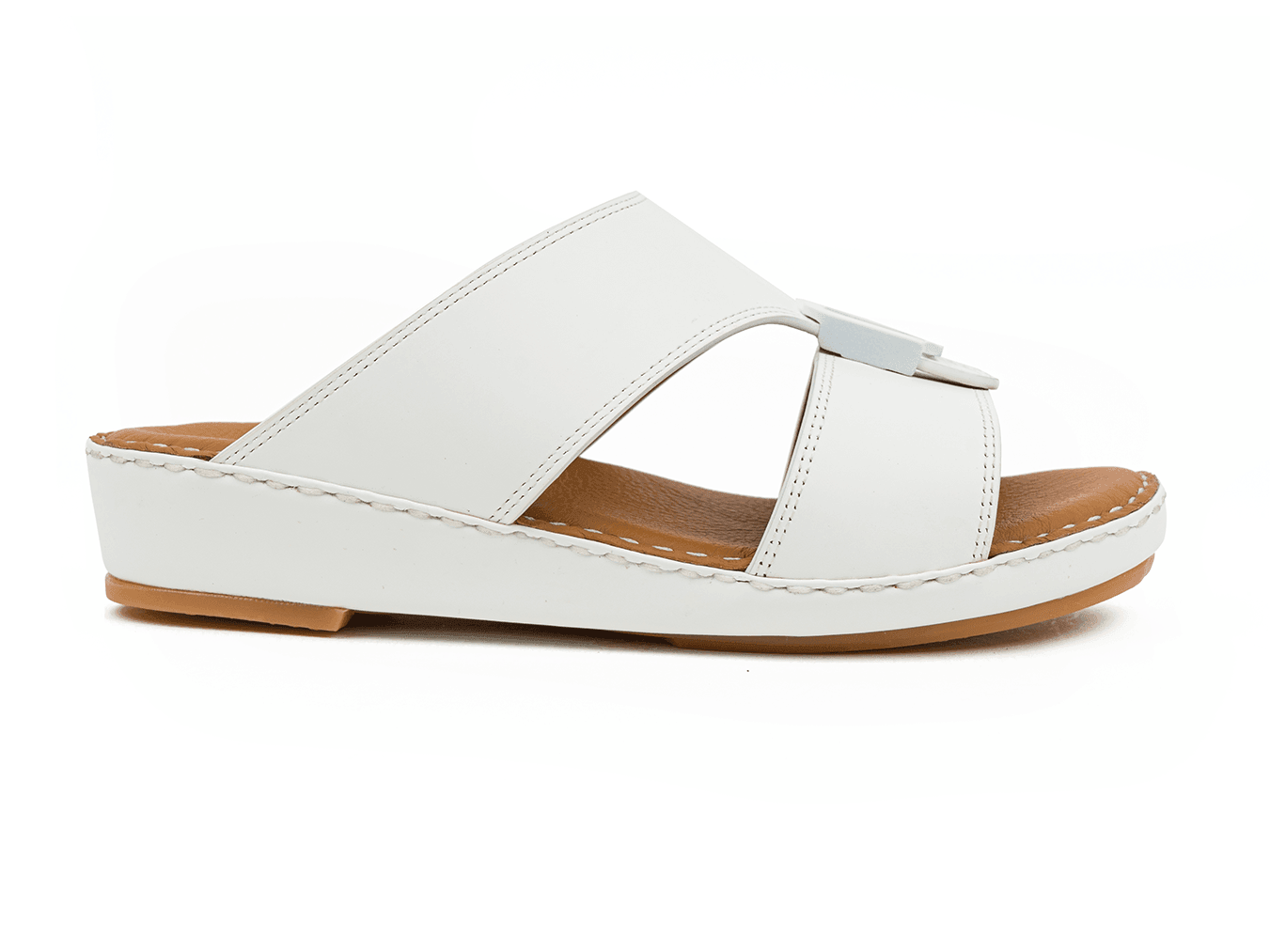 MATTE BOYS CLASSIC DAVINCI ARABIC SANDALS OPTICAL-WHITE - Farada