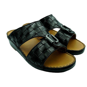 BIG SQUARED WEAVING ARABIC SANDALS (10311) - Farada