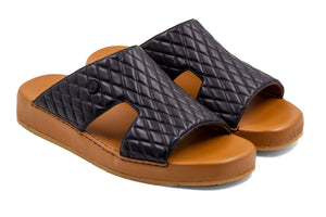 MENS BOTTICELLI DIAMOND STICH ARABIC SANDALS (REC06) - Farada